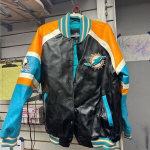 Miami Dolphins NFL Letterman Jacket - XL